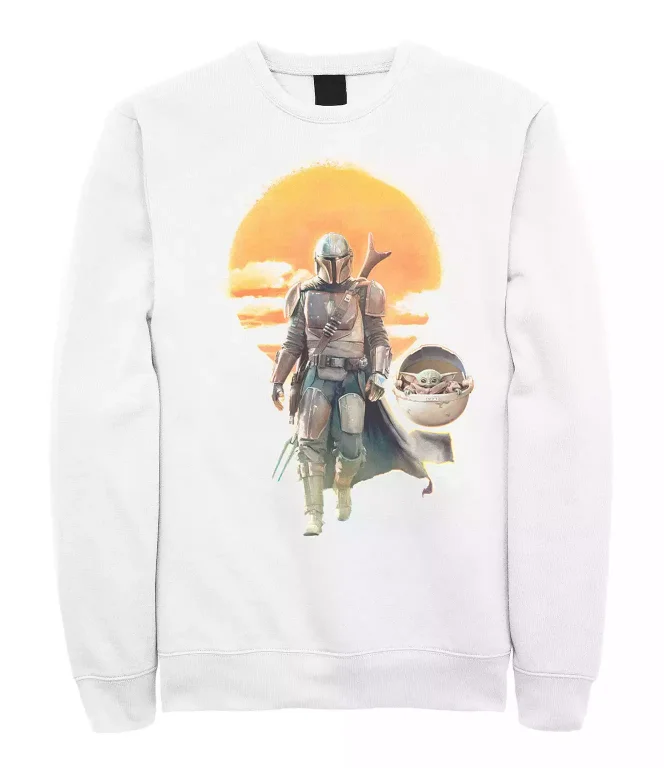 Star Wars American sci-fi autumn and winter pure cotton hoodies for men and women with round collars