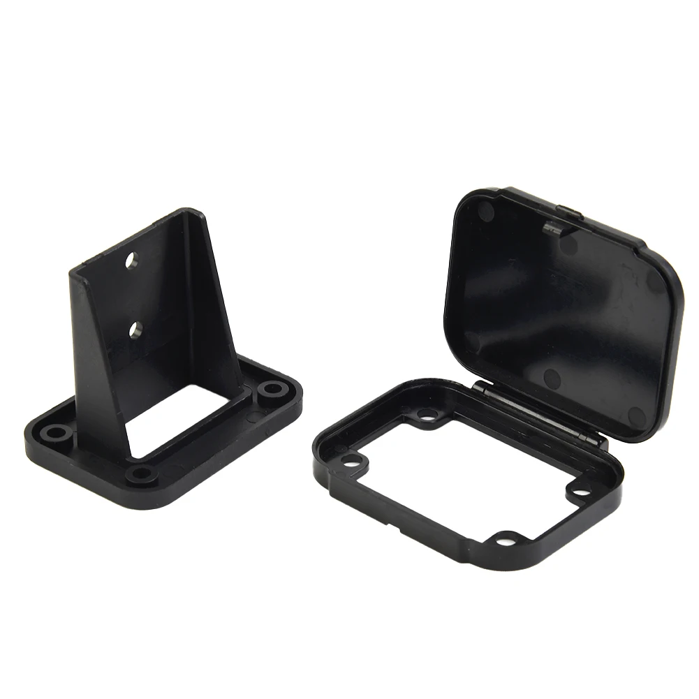 

Charging Panels Socket Panel Bracket 50A Panel Accessories Black In-Line Parts Plastic For Anderson Socket Panel