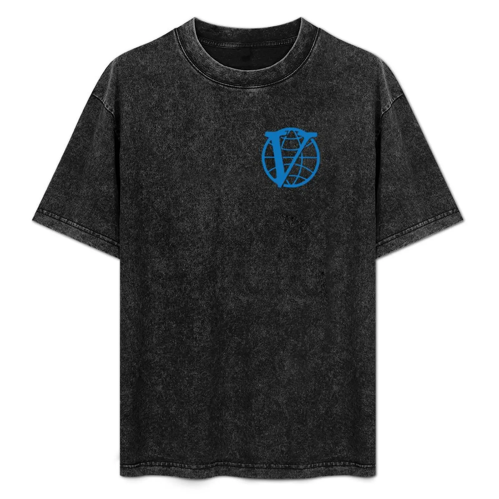 

Venture Industries employee logo T-Shirt Retro Style Print Casual Top
