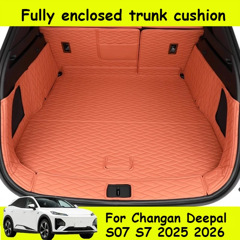 

For Changan Deepal S07 S7 2025 2026 Car Trunk Pad Original Color Fully Enclosed Interior Decoration Protection Accessories