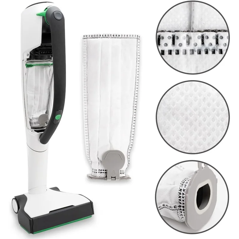 

AA81-12 шт. вакуумные мешки для Vorwerk VK7 FP7, фильтрующие мешки, запасные части для пылесоса