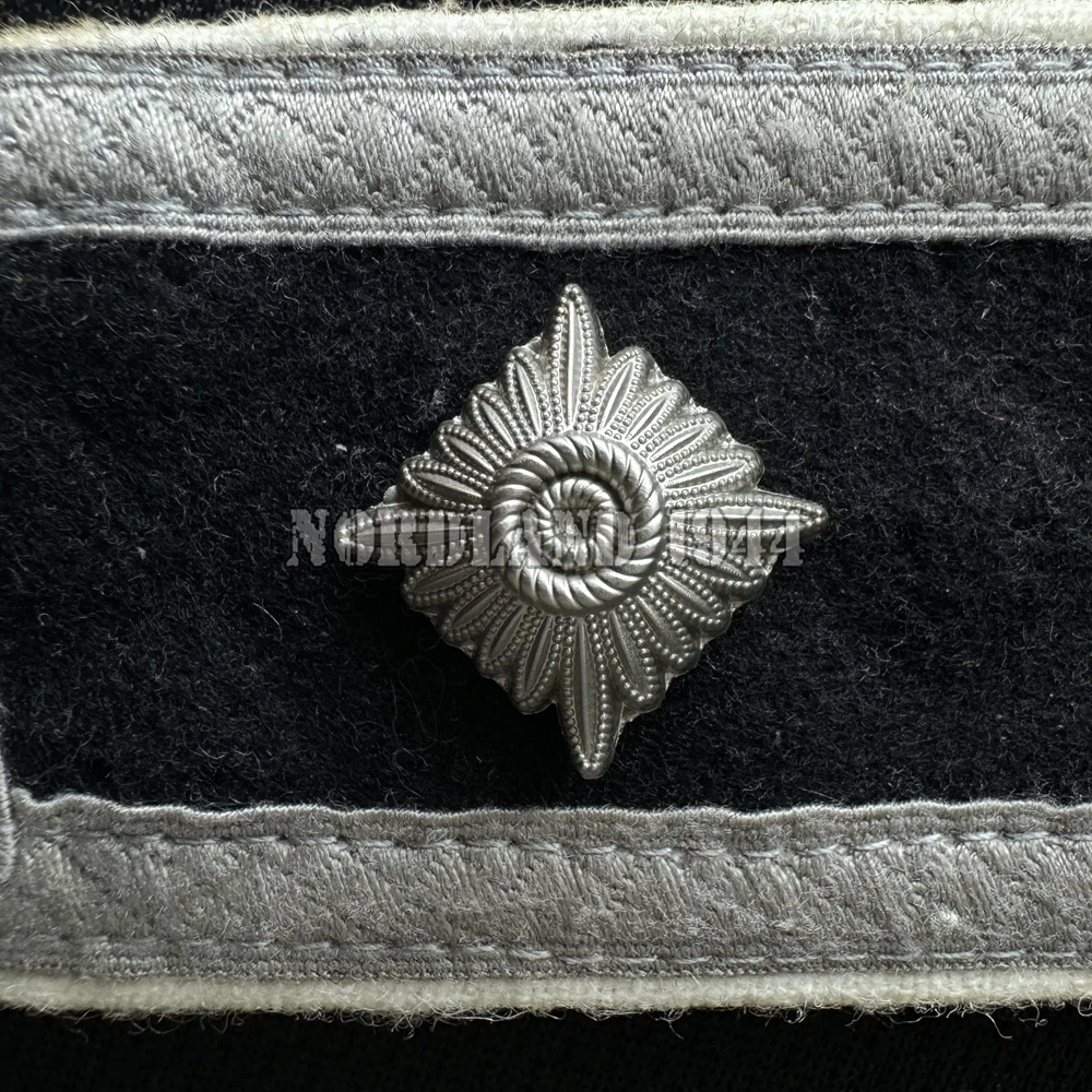 Reproducción de Cosplay de rango alemán, cifrado de Pips en plata y oro para tableros de hombro, insignia de recreación, Nordland 1944