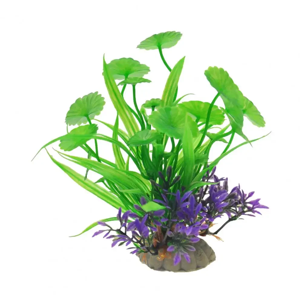 

High-quality Plastic Water Plants Vibrant Fade-resistant Artificial Aquatic Plants for Fish Tanks Aquarium for Home for Aquarium