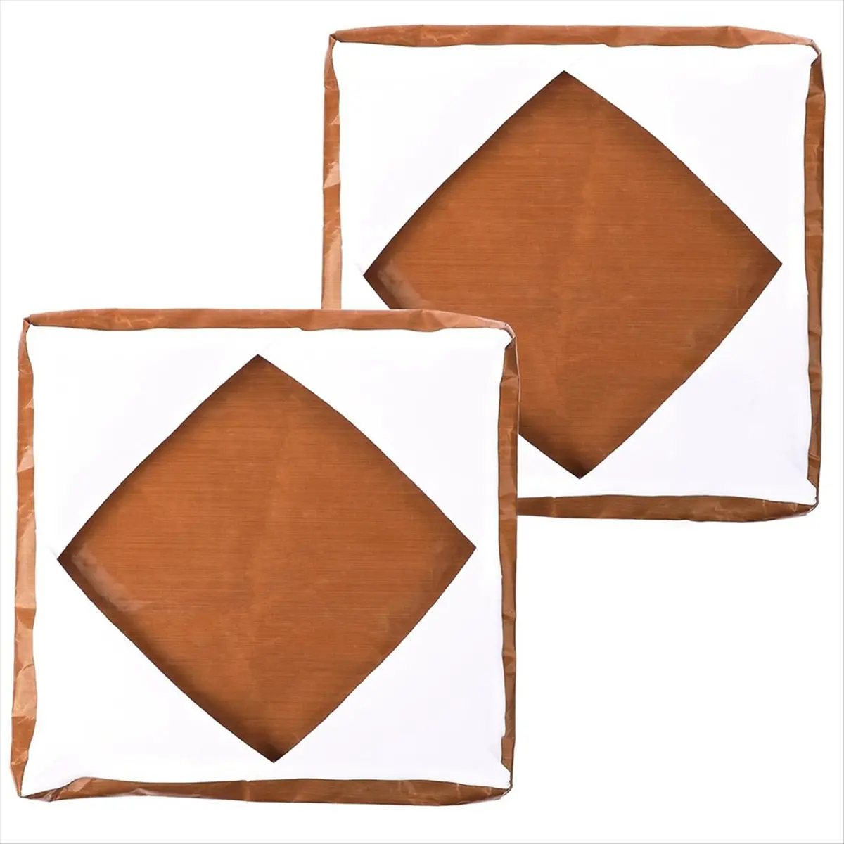 A45I 2Pcs Wrap Cover for Heat Press, Heat Press Platen Wrap Cover 15X15 Inch Heat Reusable Heat Press Wrap Cover