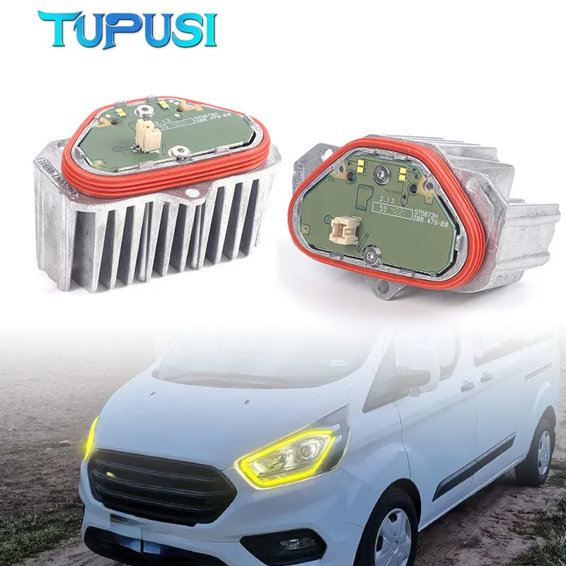 Weiß & Gelb Xenon-Lampen-Vorschaltgerät für Ford Fiesta MK4 MK8 MK7 2019 2020 2021 Tagfahrlicht-Modul 208479-00 H1BB13D278AC