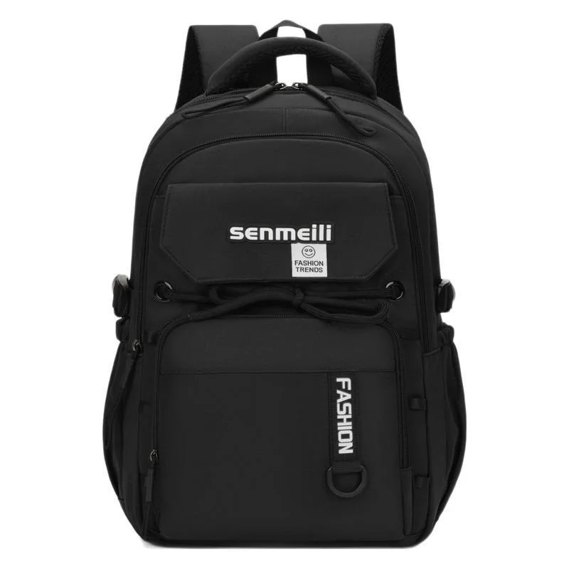 American Casual School Bag Male and Female College Students Trend Large Capacity Travel High Sense Niche Backpack