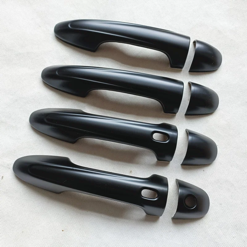 For Toyota Yaris Sedan Sport Accessories 2021 2022 Door Handle Cover Trim Plastic Matte Black