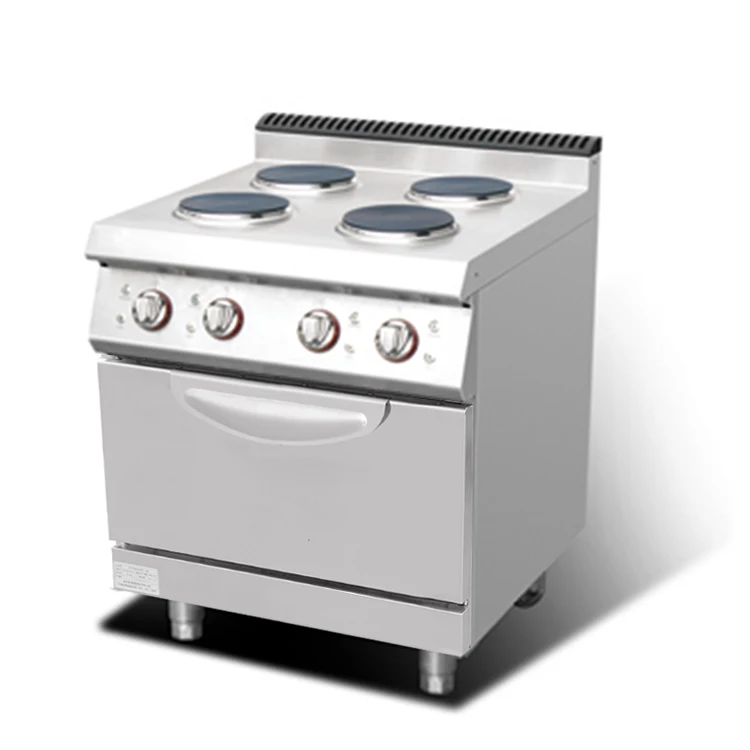 Commercial Kitchen Hot Plate 4 Burner Electric Cooking Stove 6 Hot Plate Electric Burner With Oven