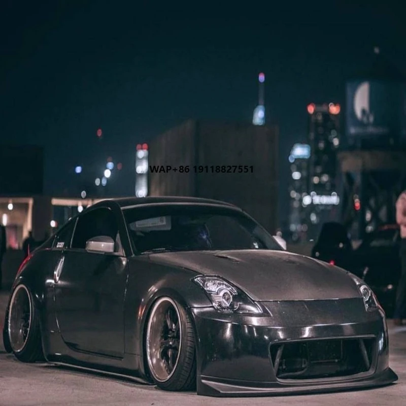 

For 350Z Carbon Fiber Front Side Fenders 0EM Style for Car Fenders Fit for 350z front bumper