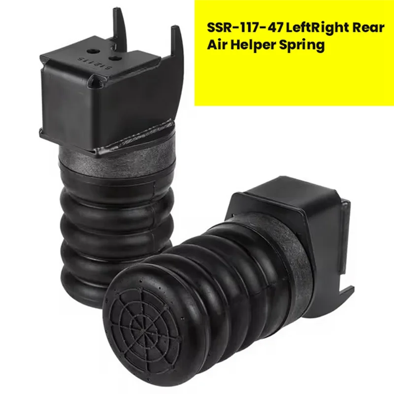 A03Z-2PCS リアエアヘルパースプリングキット SSR-117-47 SSR11747 フォード F-150 F150 ブラックリアサスペンションヘルパースプリング