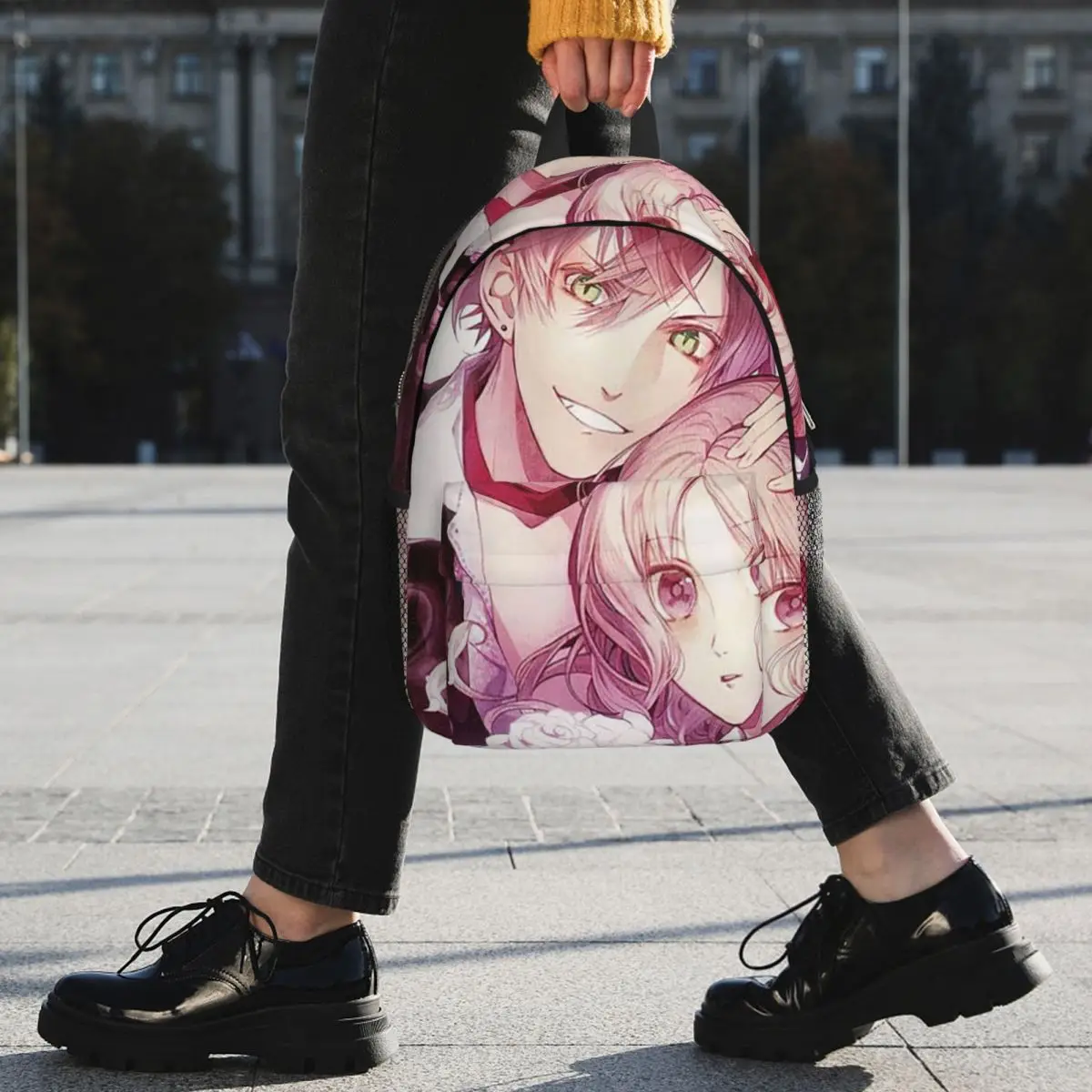 Diabolik Lovers Anime Backpack Student BookBag Kids School Bag Laptop Shoulder Bags for Boys Girls