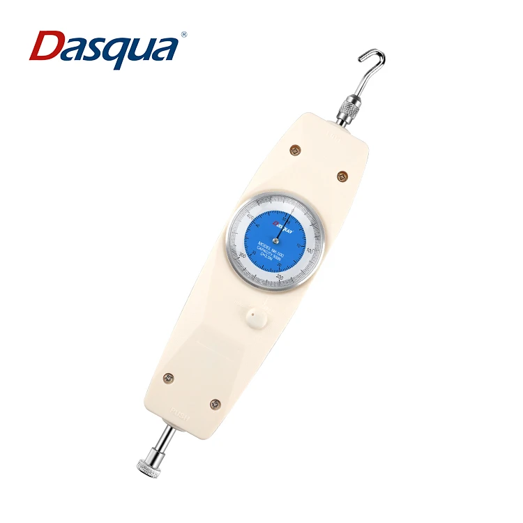 Dasqua High Accuracy 10N 100N 500N Analog Force Gauge Pulling Testing Machine Push Pull Tester Force Meter Measuring Instrument