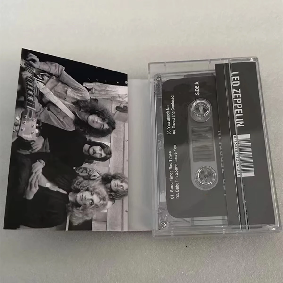 Blues Rock Jimmy Page Music Tape Remastered Album Good Times Bad Times Cassettes Cosplay Walkman Car Recorder Soundtracks Box