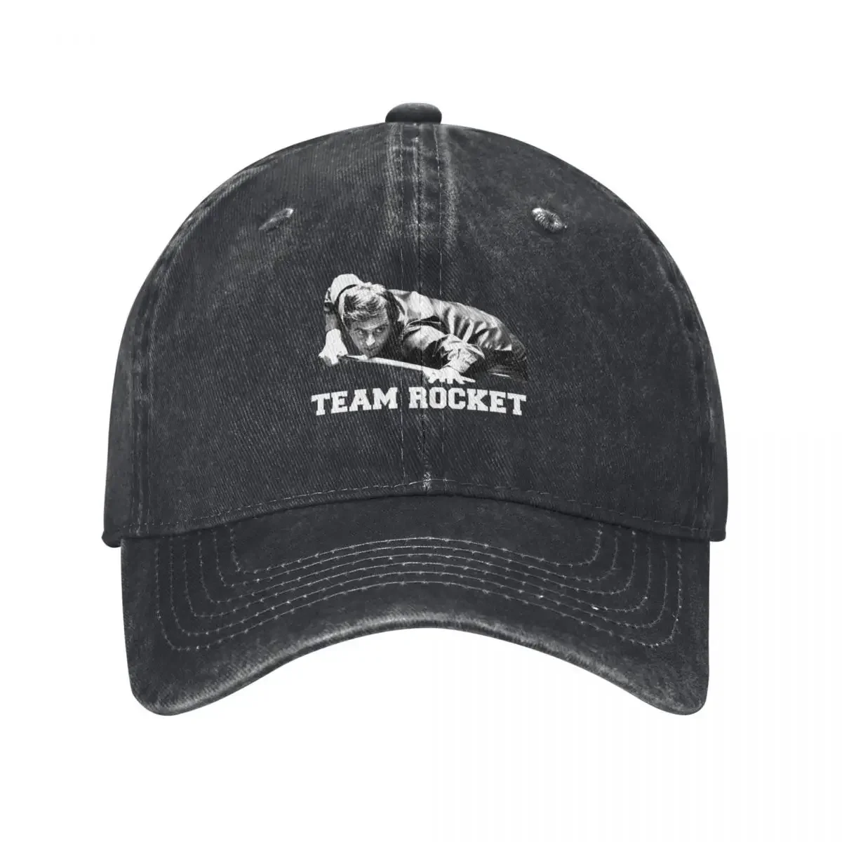 

Snooker - Team Rocket (Ronnie O'Sullivan Fans) Baseball Cap Icon hard hat Big Size Hat Trucker Hats For Men Women's