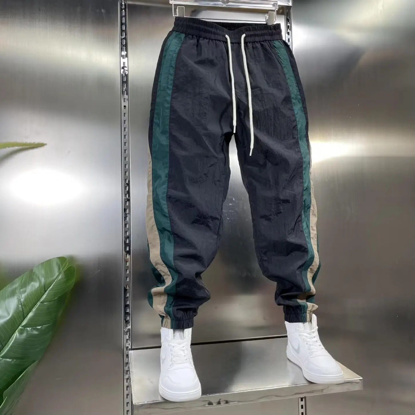 Running MEN FASHION Harajuku Mens Joggers Men\'s Sweatpants Straight Trousers Men\'s Summer Clothes Jogger Man Jogging Big Size