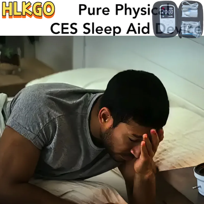 

Wearable Vagus Nerve Stimulator Neurofeedback Ear Clip Portable Device for Insomnia Relief & Anxiety Reduction