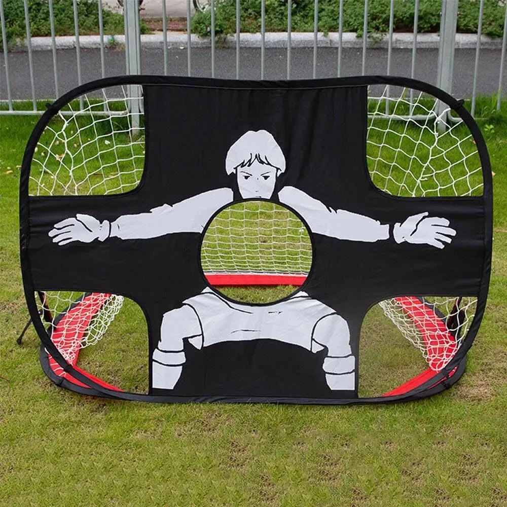 Porta da calcio pieghevole porta portatile sport Plaything Oxford Cloth giocattolo genitore-figlio pieghevole calcio Grid Gate gioco genitore-figlio