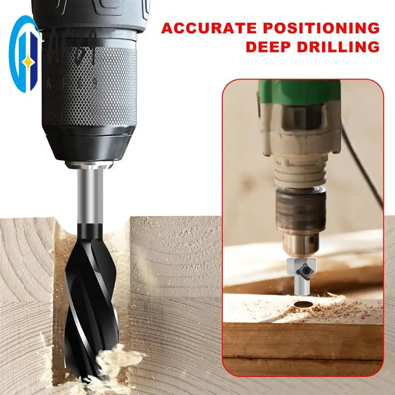 

AF89-Woodworking Bench Dog Hole Chamfer Reamer Tool, Deburring Drill Bit,For Standard Electric Drills