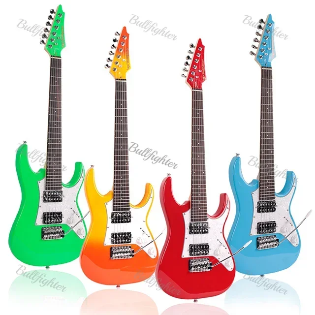 Wholesale Alder Body 6 Strings ST Shape  Mini Guitar Stringed Instruments Kids Electrica Guitare Chitarra Electric Guitar