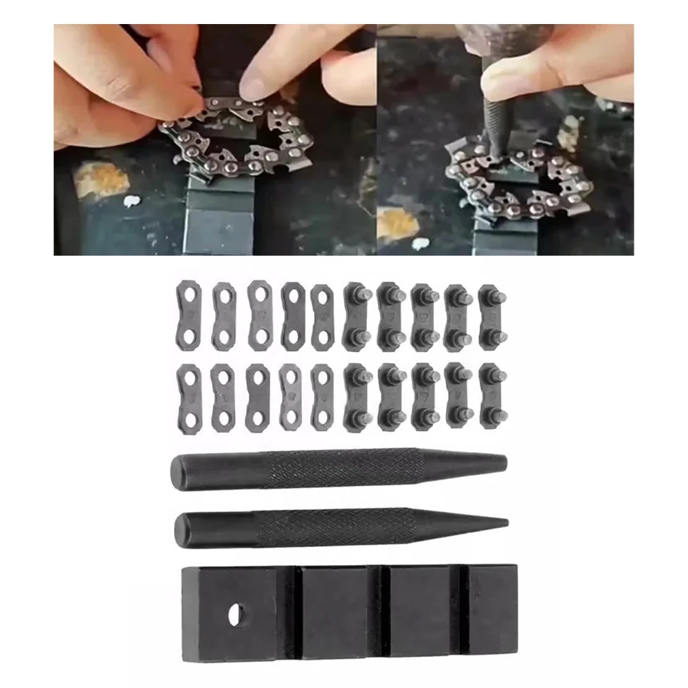 3/8 Wide Chain Breaker and Large 38 Pitch Connector Set for MS380 MS381 MS460 MS660 18 inch 24 inch Electric Chainsaws