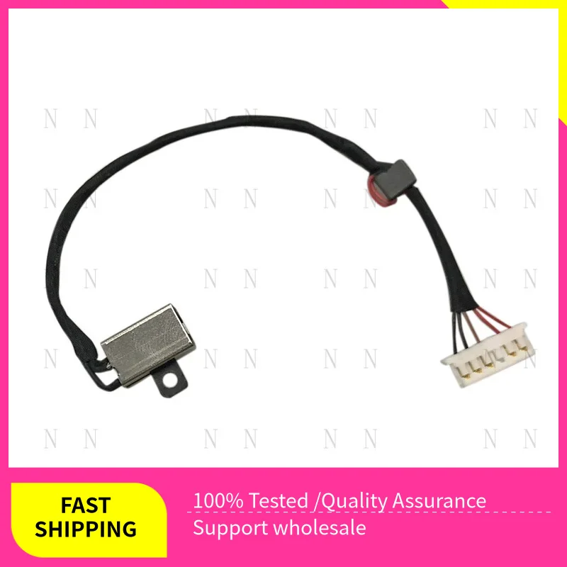 

YZ 10pcs DC Power Jack Connector Cable for Dell Inspiron 15 5551/5555/5558/5559