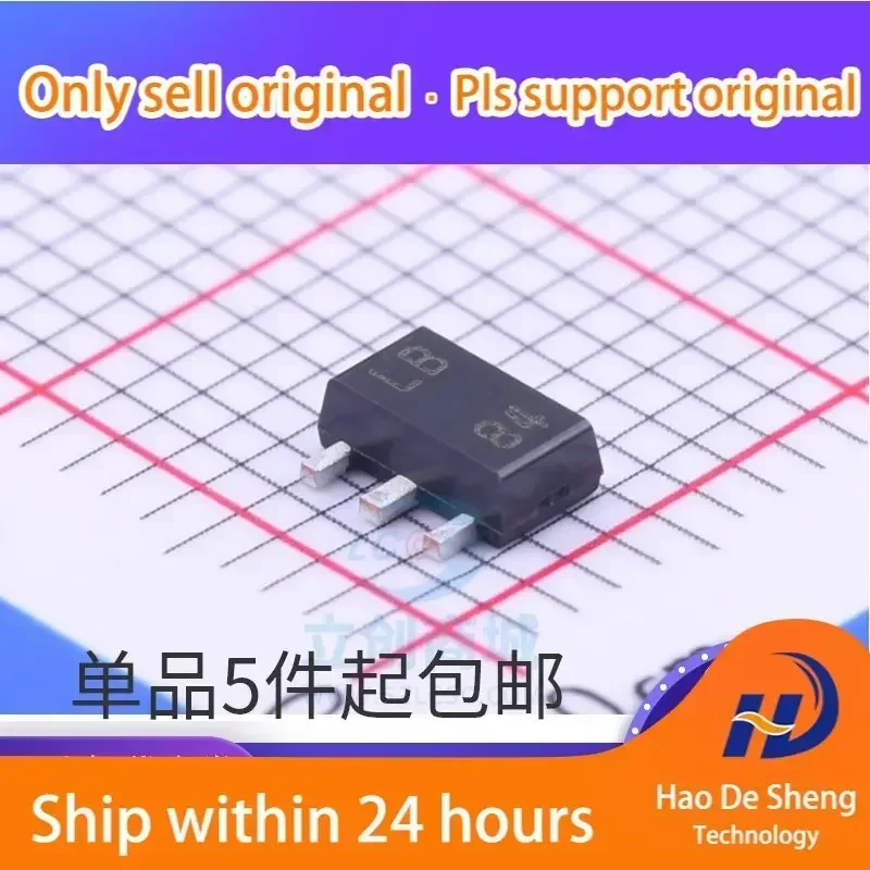 

10 шт./лот LM317LIPK LM317L с логотипом LB SOT-89, регулятор напряжения LDO, регулируемый, новый, оригинальный, в наличии
