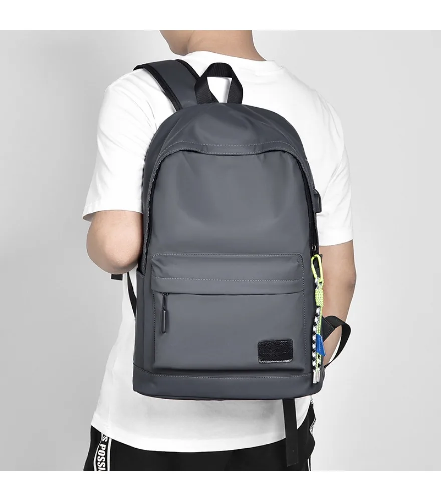 School bag Korean version tide brand simple backpack backpack large capacity student
