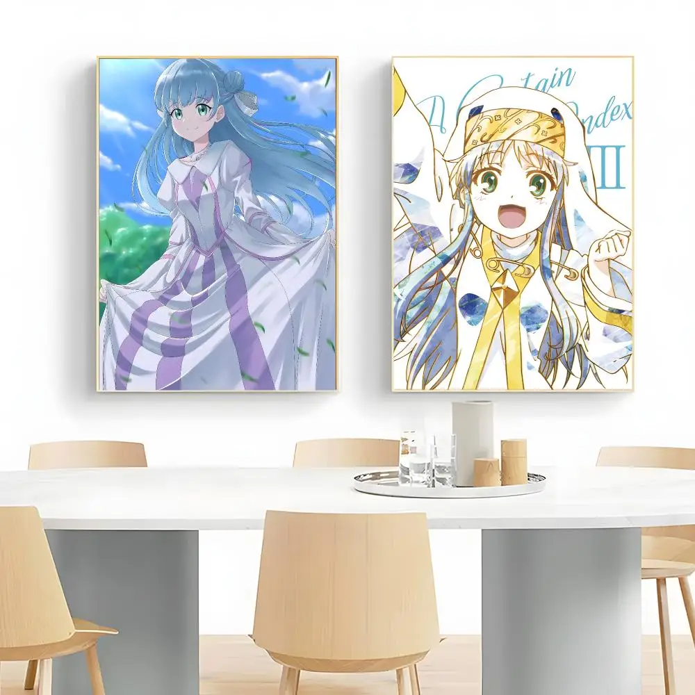 Magic Anime A-A Certain Magical Index Poster Wall Art Print Decorative Mural Home Decor Gift Unframed