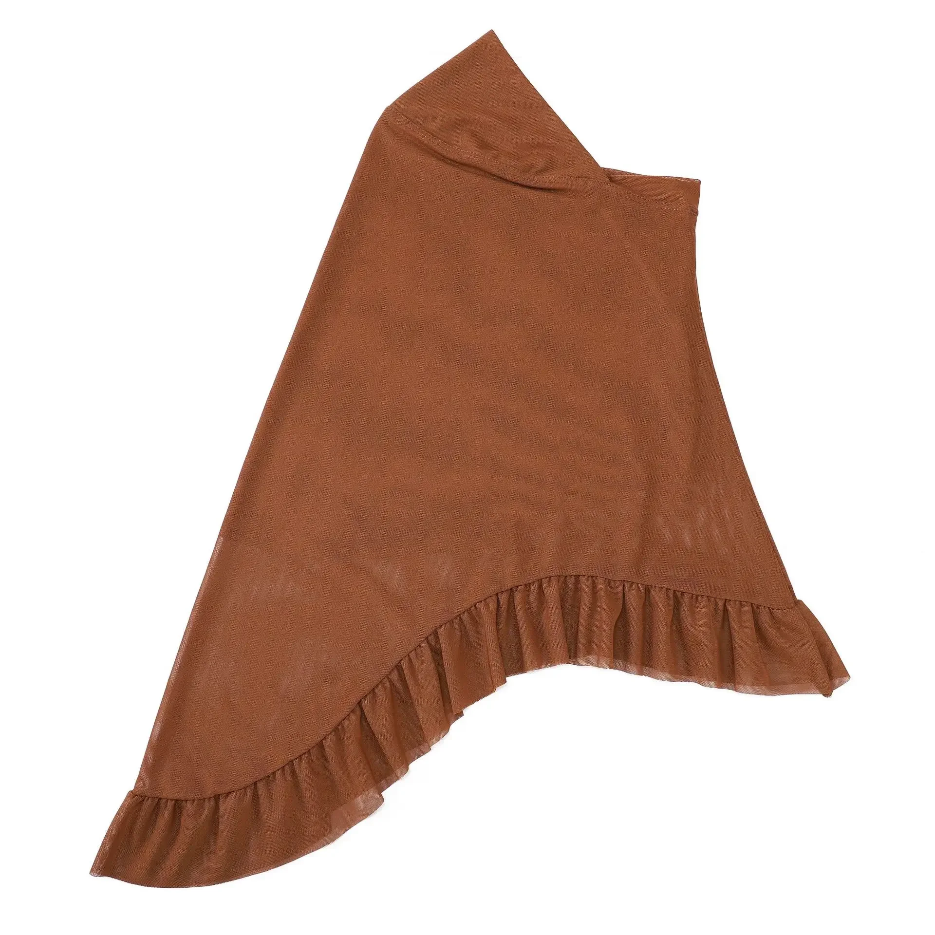 

Летний сетчатый мусульманский хиджаб Амира для женщин, с оборками, готовый платок-тюрбан, никаб, исламский молитвенный хиджаб, готовый головной убор-шапка