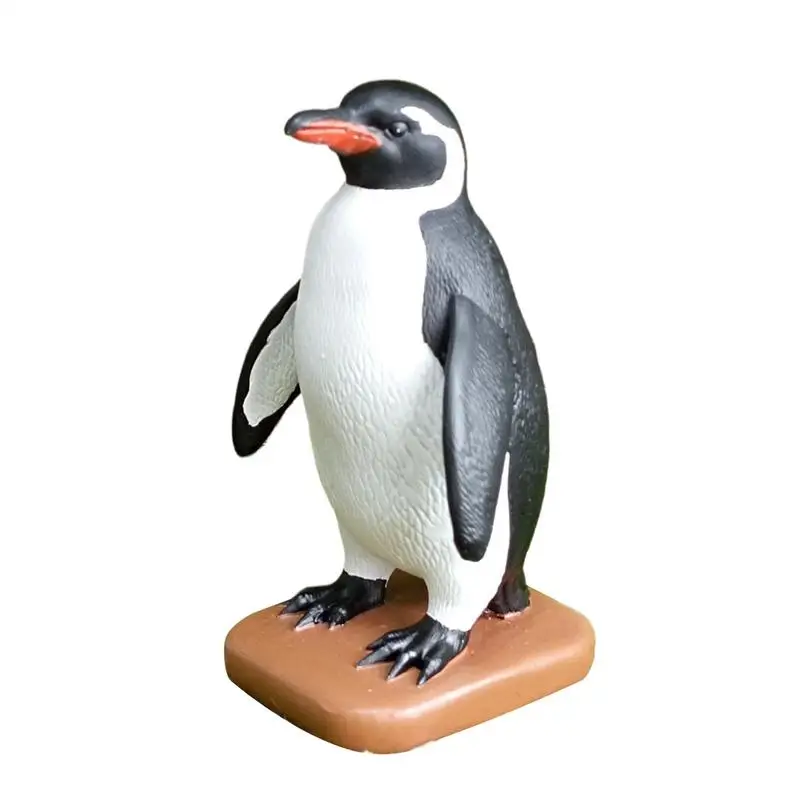 Funny Animal Magnetic Key Holder Cute Penguin Shape Novelty Key Hooks Magnet Statues Key Hanger For Birthday New Year Christmas