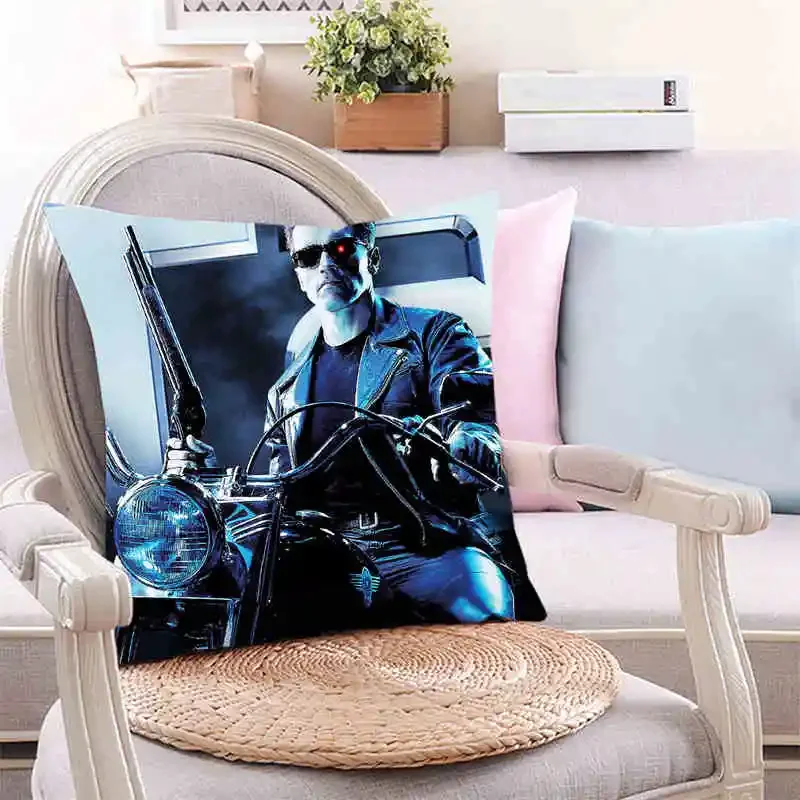 New Cushion Cover Christmas Gift Pillow Case 45x45 Chair Cushion Home Decorative Pillows For Sofa Throw Pillow Cover Car