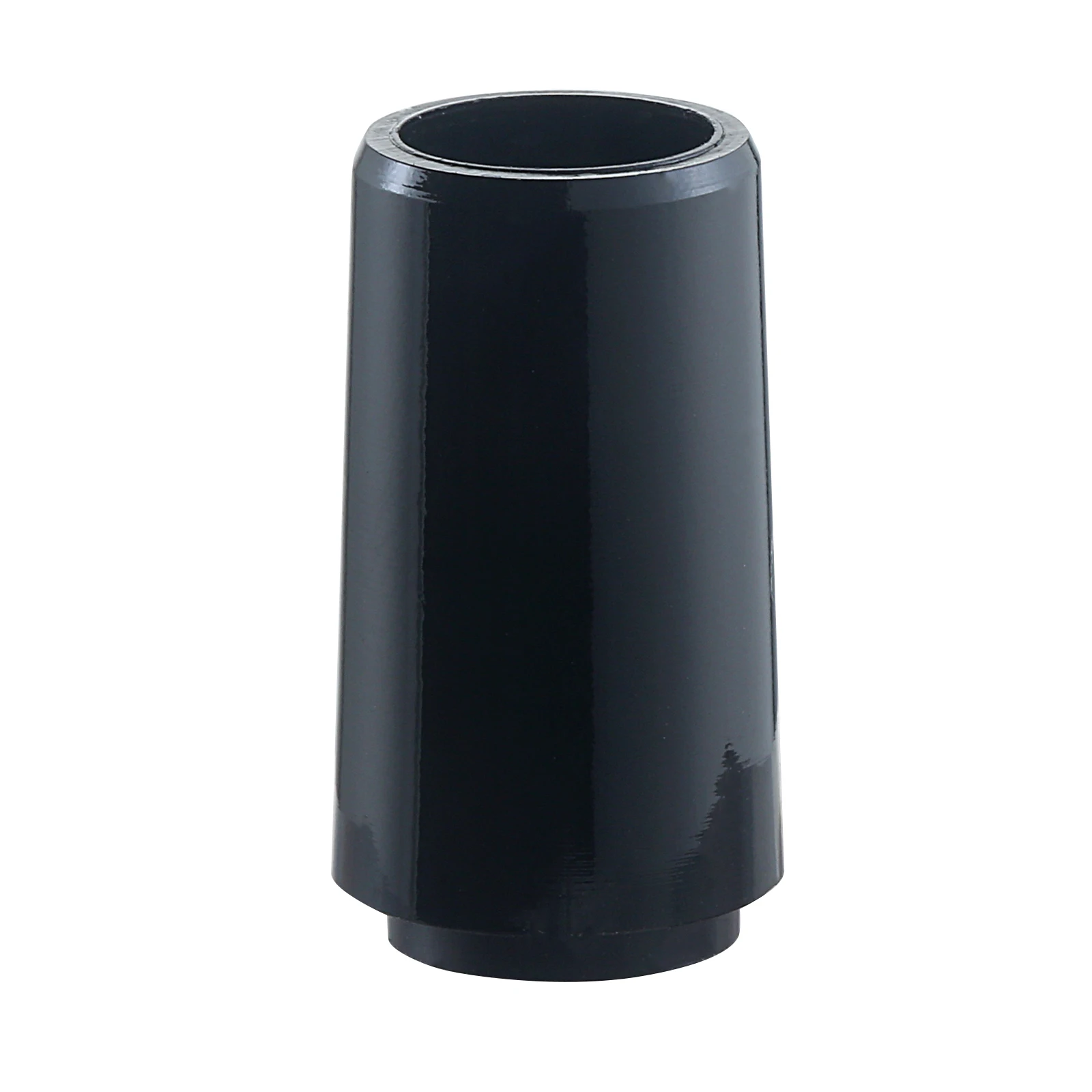Puntali da golf neri puri da 10 pezzi 0,355 dimensioni in plastica 9,2 * 24,5 * 13,4 mm adatti per ferri da stiro sostituzione dell'albero accessori per puntali per mazze da golf