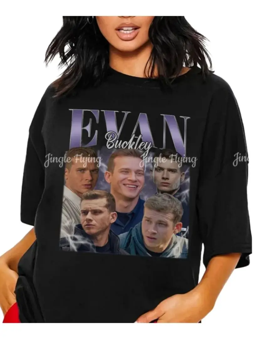 Evan Buckley Shirt Vintage Bootleg Shirt 9-1-1 Movie Shirt Tshirts For Men Luxury