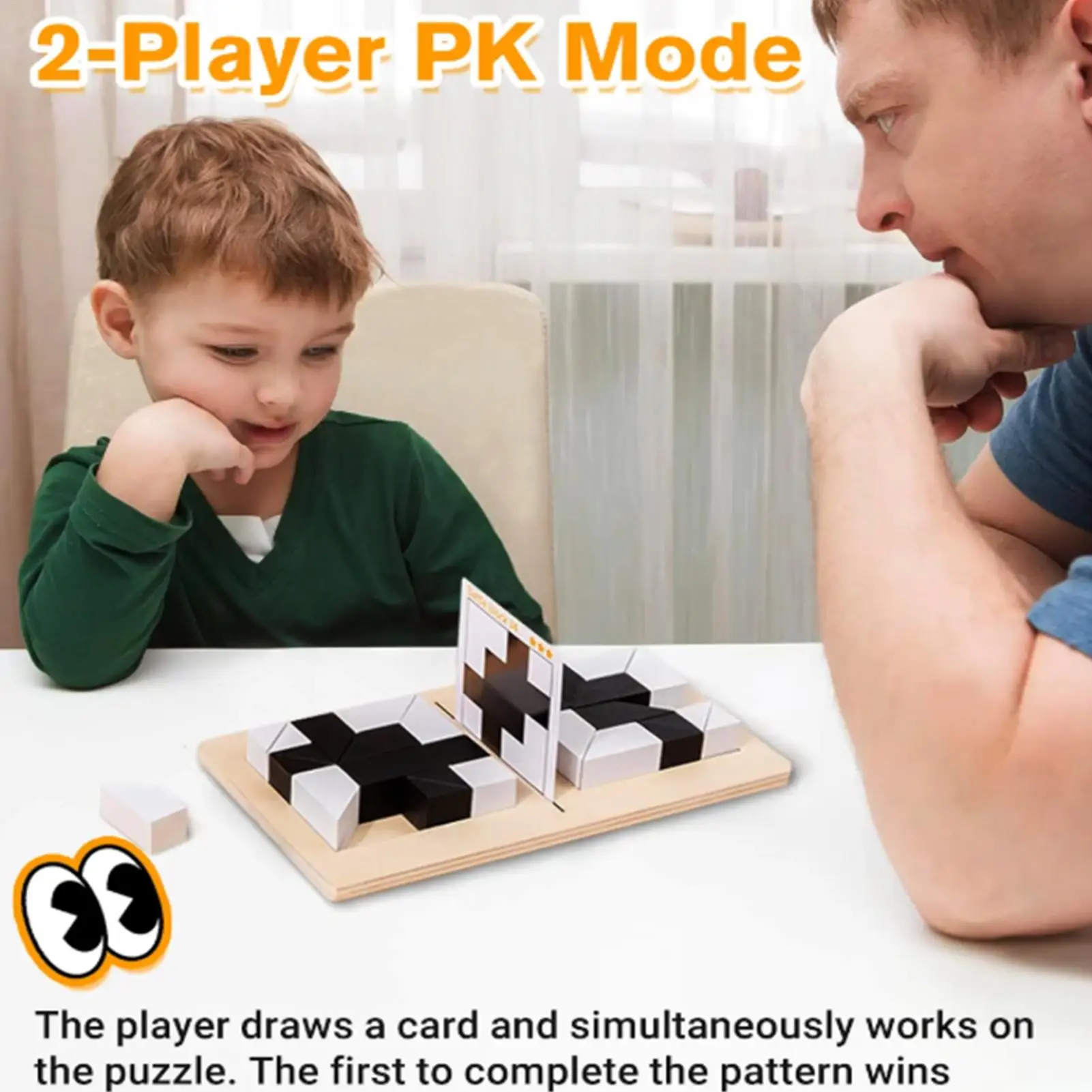 Houten blokpuzzel Houten hersenkraker Speelgoed Hersenkrakerpuzzels voor thuisreizen Schoolfeest Klaslokaal Kinderen Tieners Homeschooling