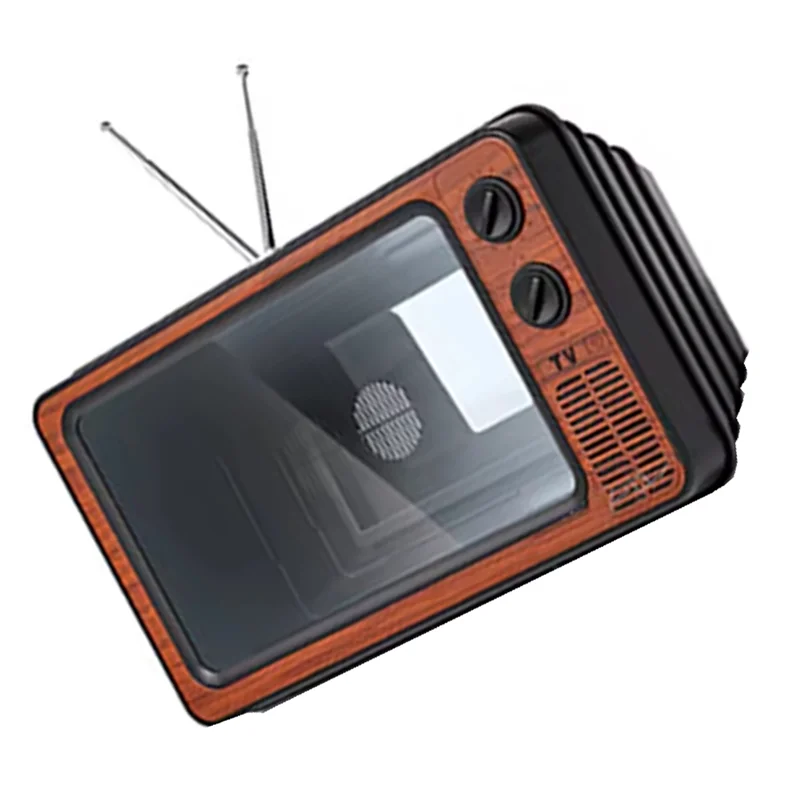 

A91P Phone Screen Magnifier Enlarged Expand Stand Phone Holder HD Video Amplifier Eyes Protection Retro Box
