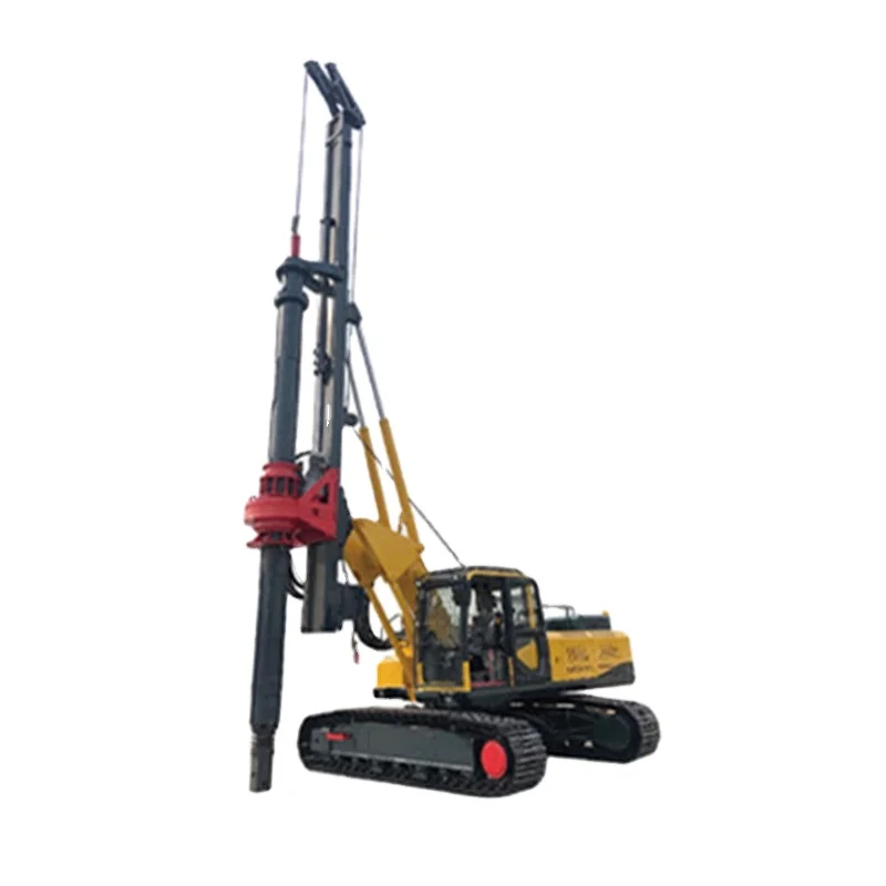 Pile Rig Crawler-type Hydraulic Rotary Drilling Rig For Mining Drilling Depth 21m To 50m
