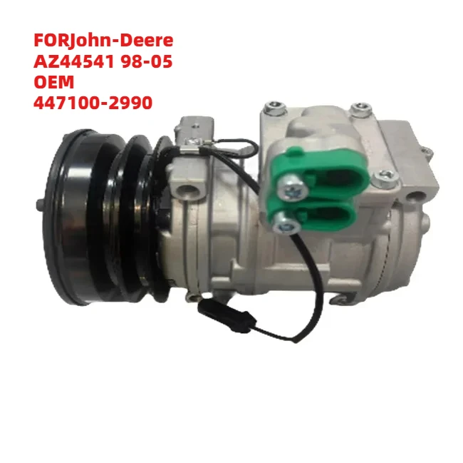 

Hot Sale FORJohn-Deere AZ44541 98-05 OEM 447100-2990 12V Auto Air Conditioning Compressor
