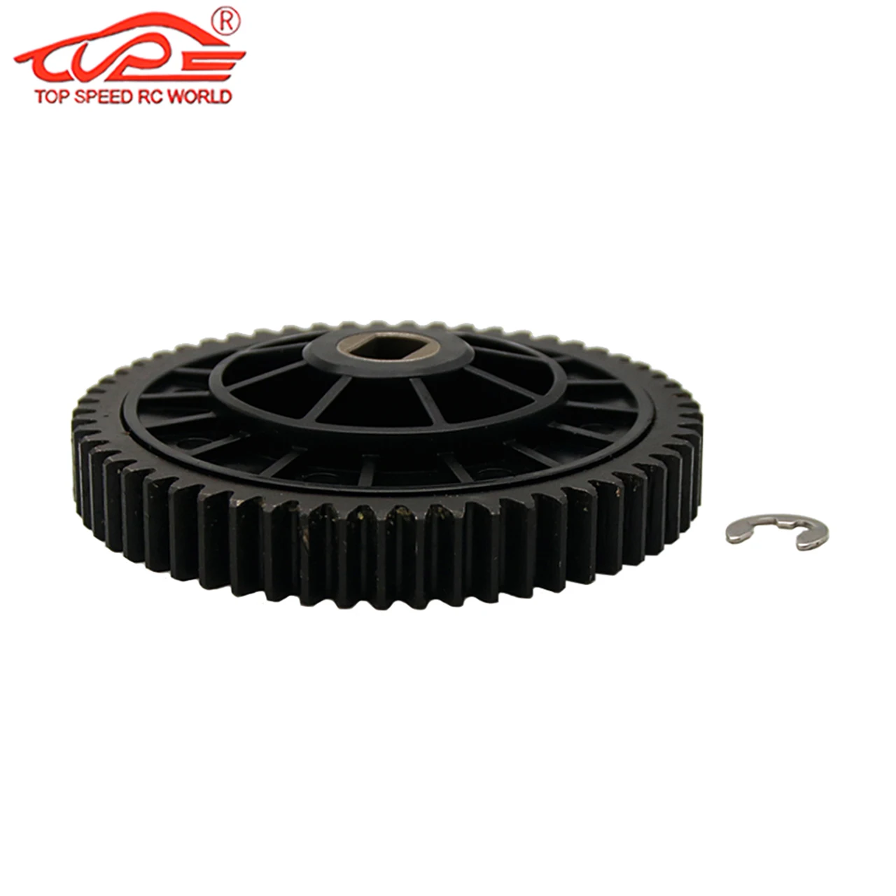 Kit d'engrenage droit en plastique ou en métal, 57 dents ou douille d'amortisseur pour pièces de camion 1/5 Hpi Rofun Rovan Km Mcd Redcat Rcmk Baja 5b 5t 5sc