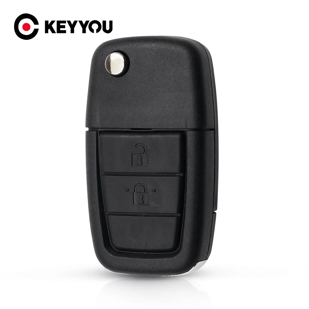 KEYYOU For VE HOLDEN Commodore Compatible For Pontiac G8 Fob 3 Buttons Flip Folding Key Remote Car Key Shell Replacement Case