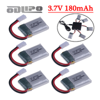 H8 RC Drone Battery 3.7V 180mAh Battery /Charger Sets for H8mini JJRC H2 H8 H48 H8Mini RC Quadcopter Drones Spare Parts