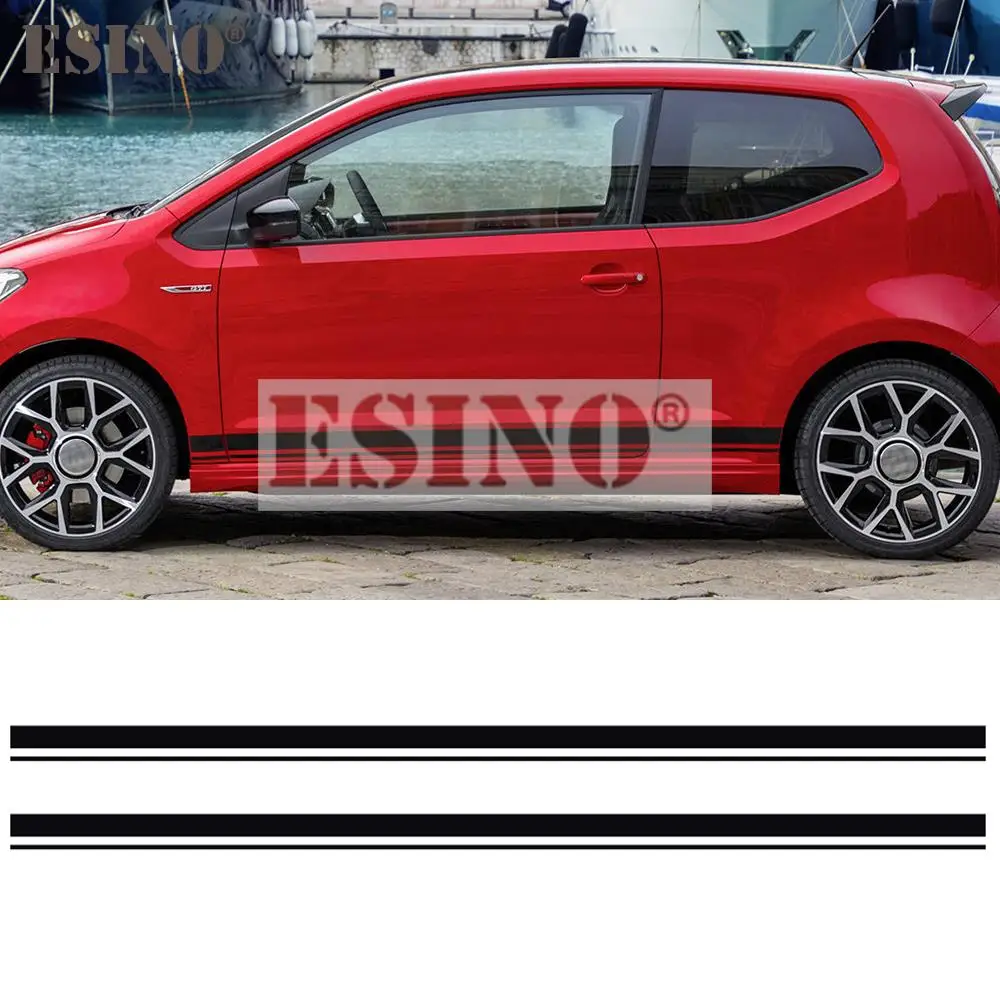 

2 шт., декоративные универсальные ПВХ наклейки для кузова автомобиля