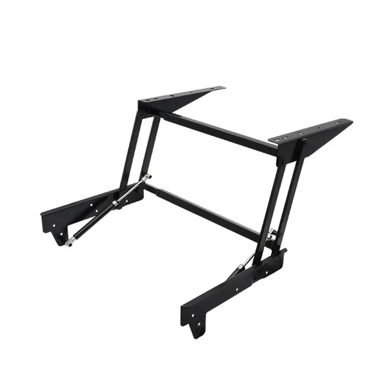 

Coffee table lift frame, hydraulic buffer lifting hardware accessories, multi-function thickened folding table, table lifting