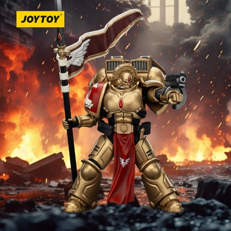 

JOYTOY Warhammer 40k Blood Angels Sanguinary Guard 3 With Angelus Boltgun And Encarmine Spear Action Figure Doll Collection Gift
