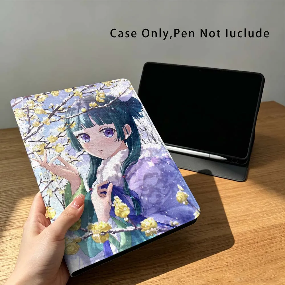 Purple Anime Maomao Fashion For Xiaomi Poco Redmi Pad 8 2 4 5 6 6S 7 7S SE Pro 14 11 11.2 12.1 12.5 Inch Tablet Case