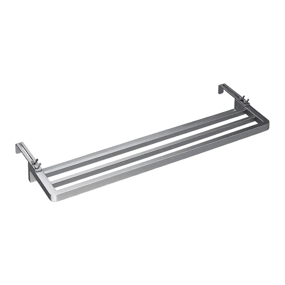 Carbon Steel Radiator Clothes Drying Rack for Towels Garments and Footwear with 0-16 cm Adjustable Wall Mounting