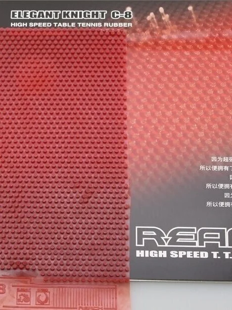 

Reach C8 Накладка для настольного тенниса Rubber eet Large Particle Long Glue Single eet C80 Moulding Cetition Prohibited