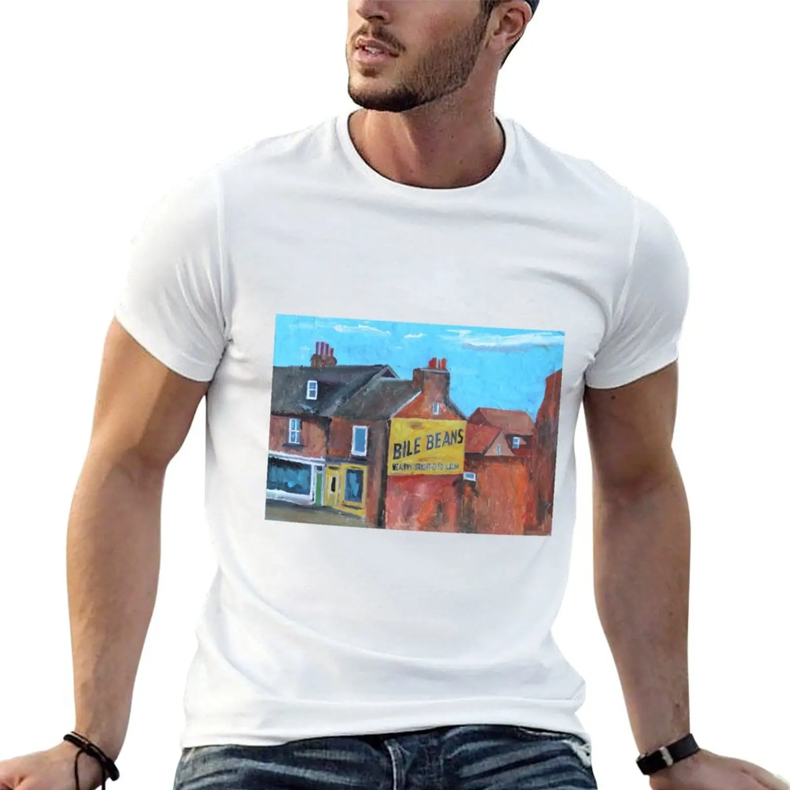 

York, Bile Beans Gable T-Shirt t shirts cotton 100% t shirt personalised T-Shirt