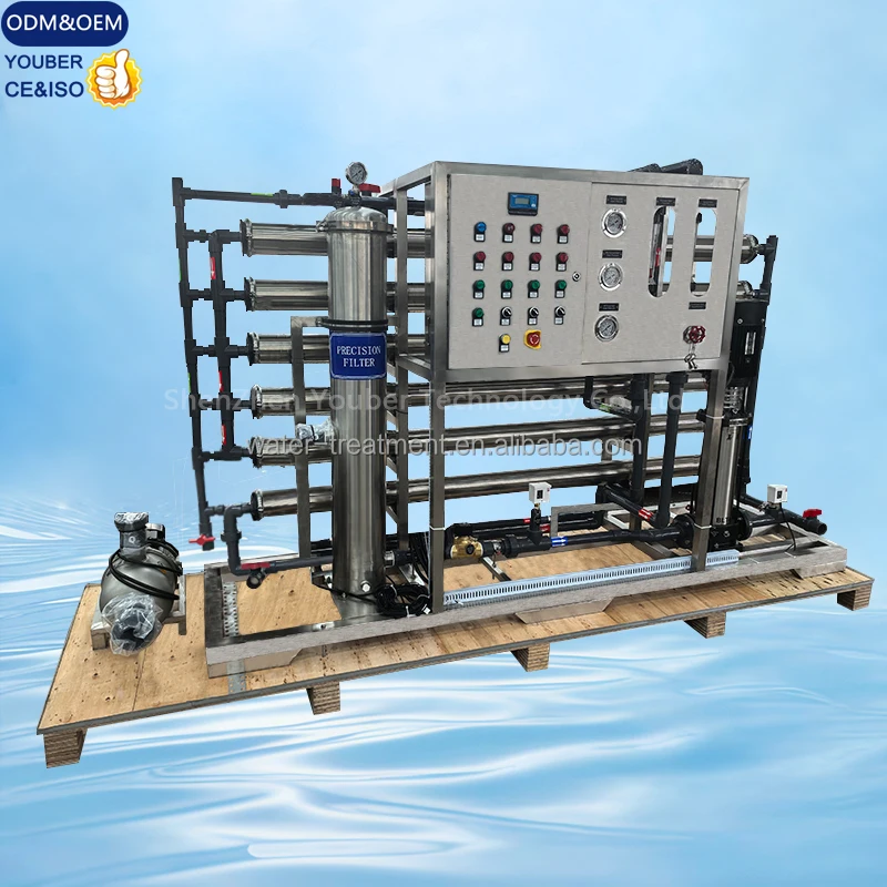 Reverse Osmosis Plant 3000L/H Membrane Underground Water Desalination RO Machine For Farm Irrigation Water Treatment Machinery