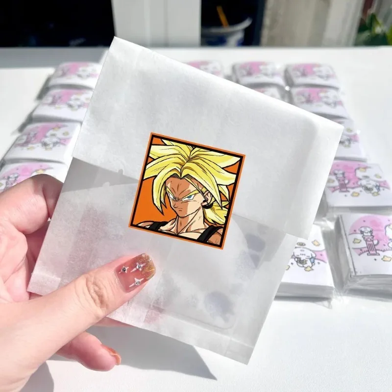 New Dragon Ball Son Goku Vegeta krillin Creative Secondary Cartoon Roll Stickers Anime Peripheral Decorative Stickers Wholesale view 6