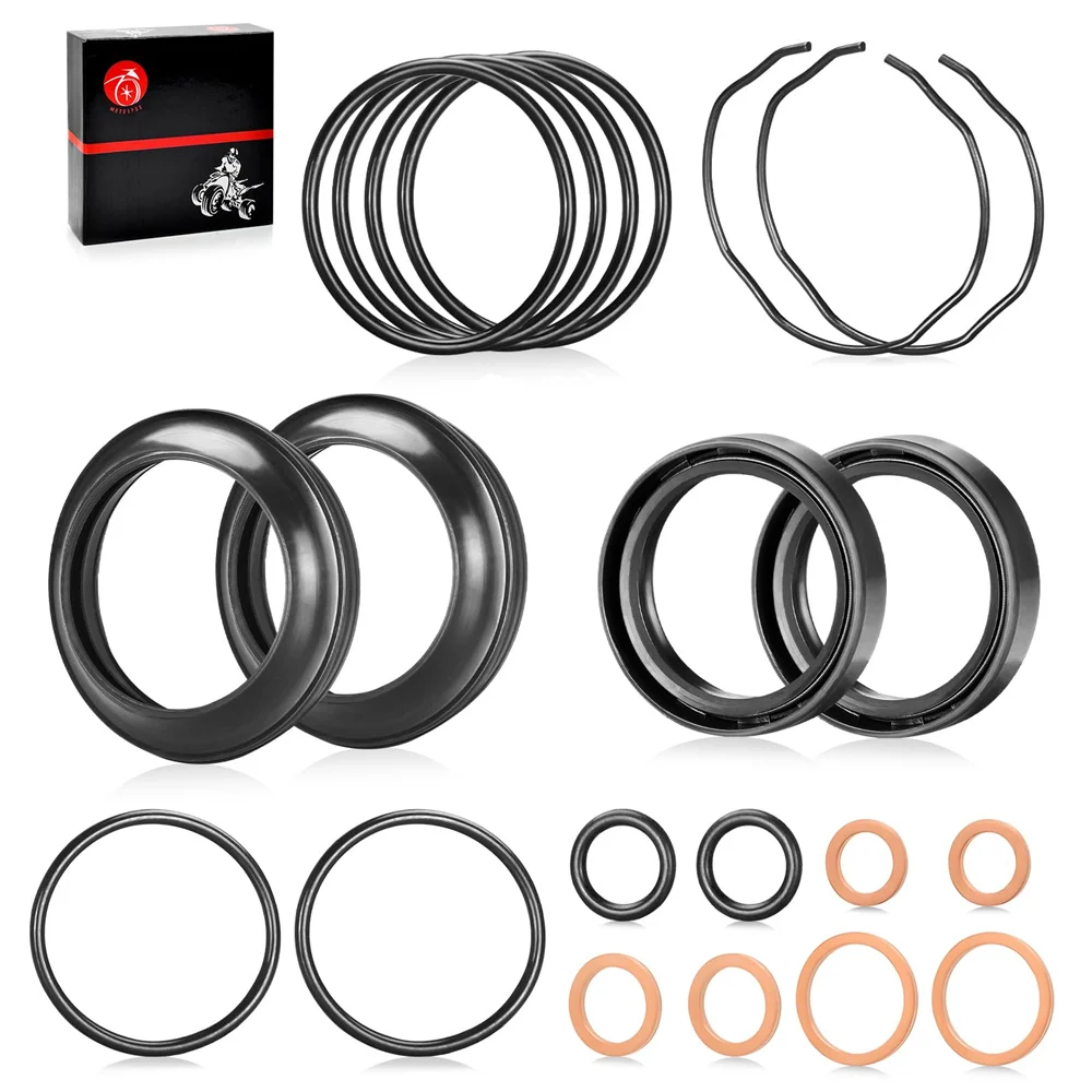 

Fork Dust Oil Seals Kit For SUZUKI GSX-R600 GSX-R750 GSF1200 Bandit 1200 DL650 V-Strom 650 RF900R For HONDA CB1000A/AC